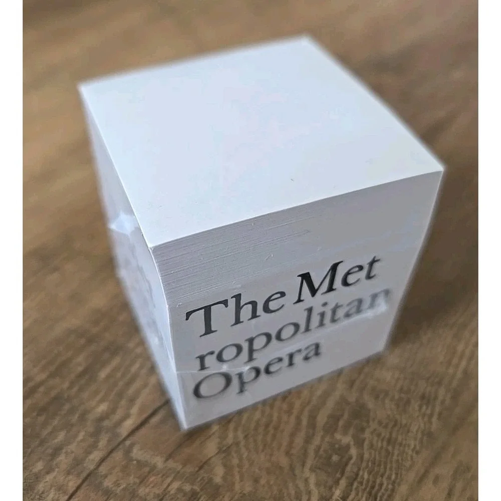 The Metropolitan Opera Note Cube asi/74357 USA 2